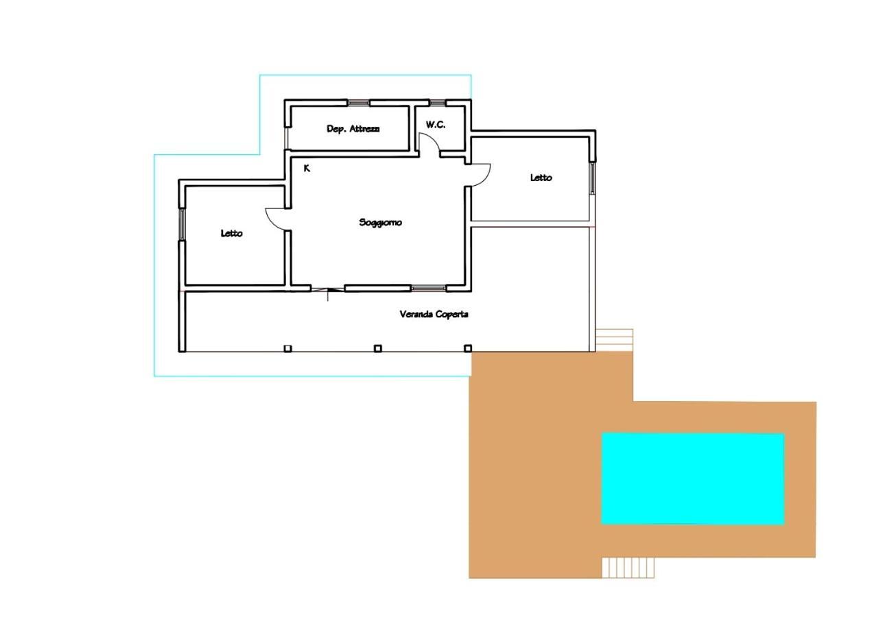 Villa Marci Con Piscina Privata A Nulvi Kültér fotó