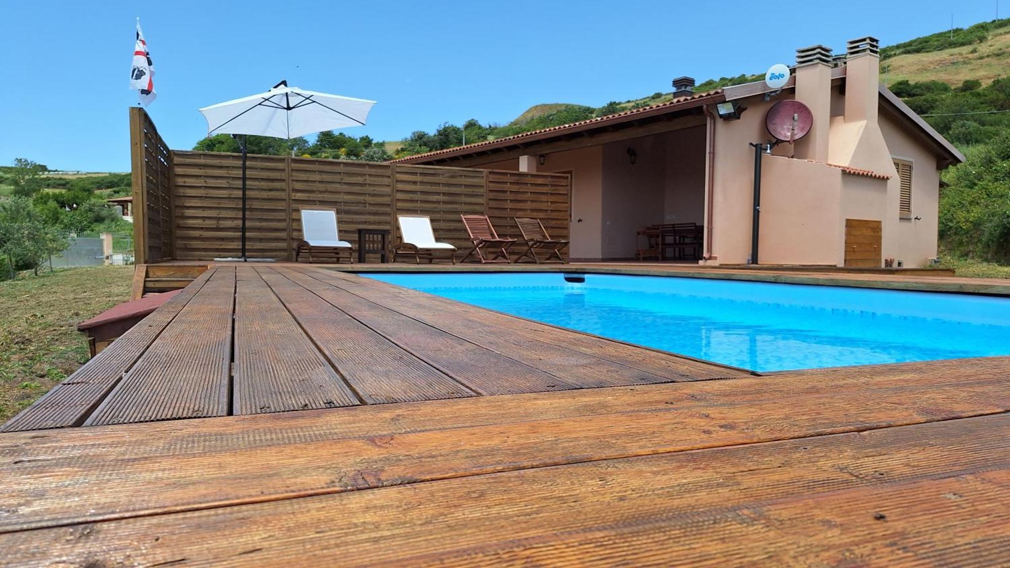 Villa Marci Con Piscina Privata A Nulvi Szoba fotó