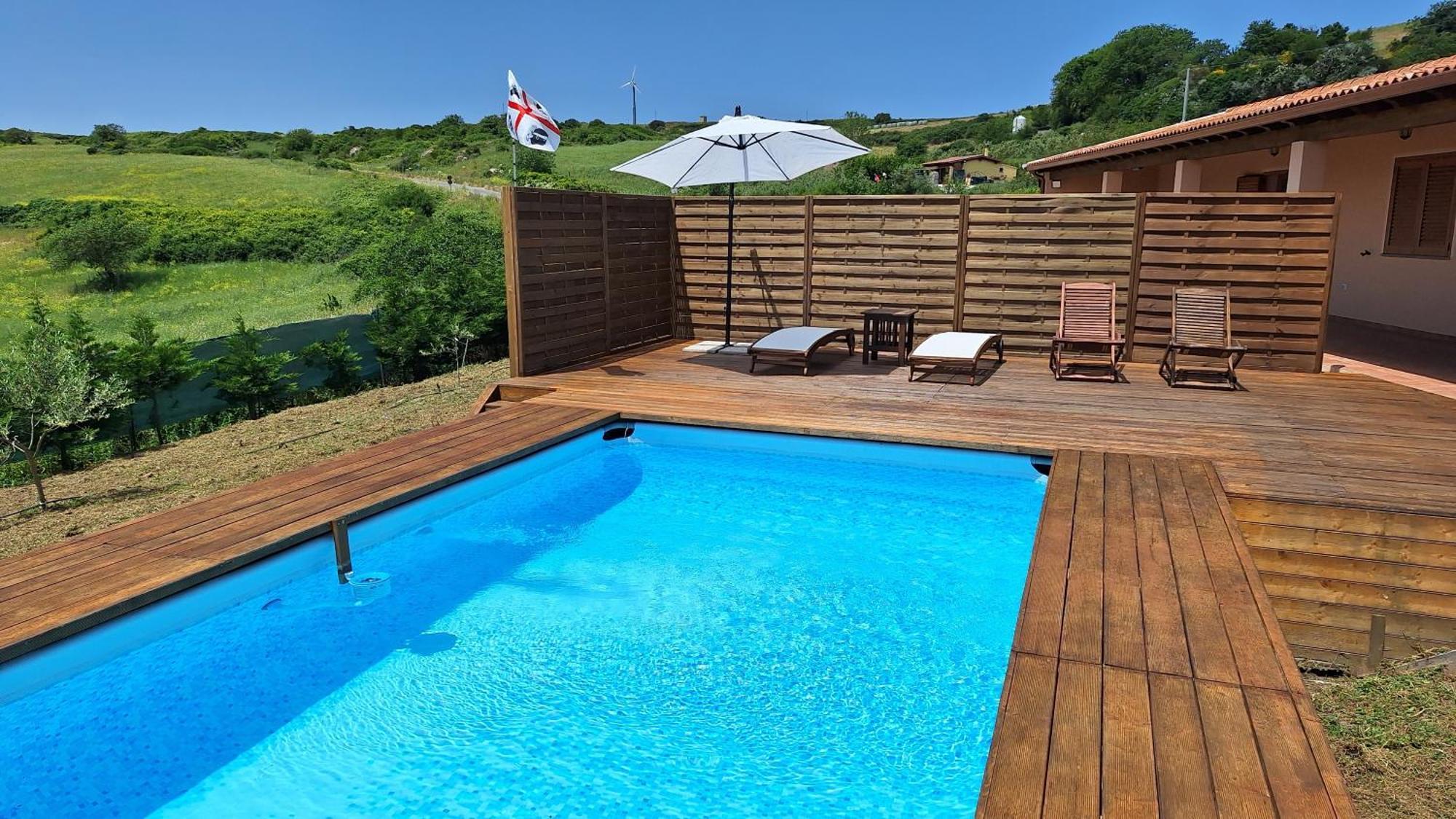 Villa Marci Con Piscina Privata A Nulvi Szoba fotó