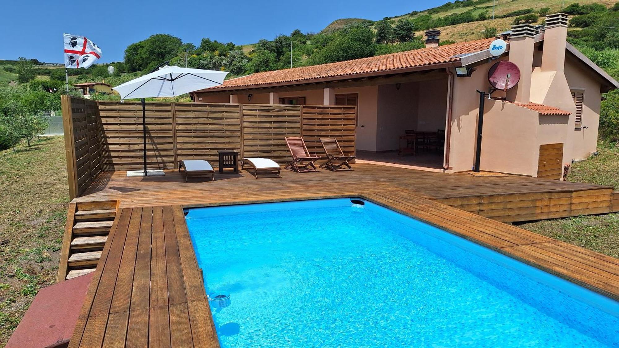 Villa Marci Con Piscina Privata A Nulvi Szoba fotó